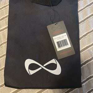 NFINITY Black Garment Bag with White Accents